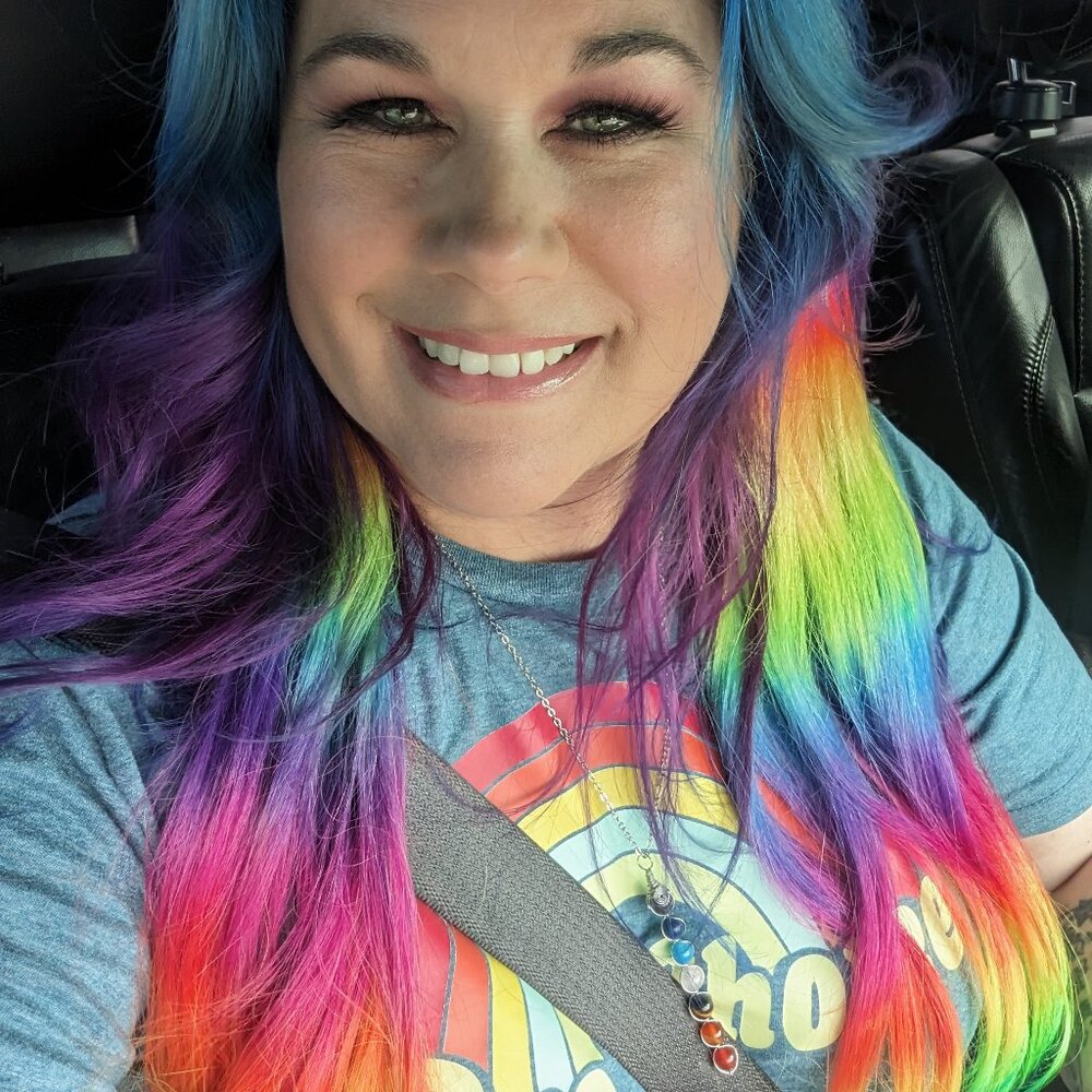 Custom Dyed Donna Bella Halo Hair Extensions